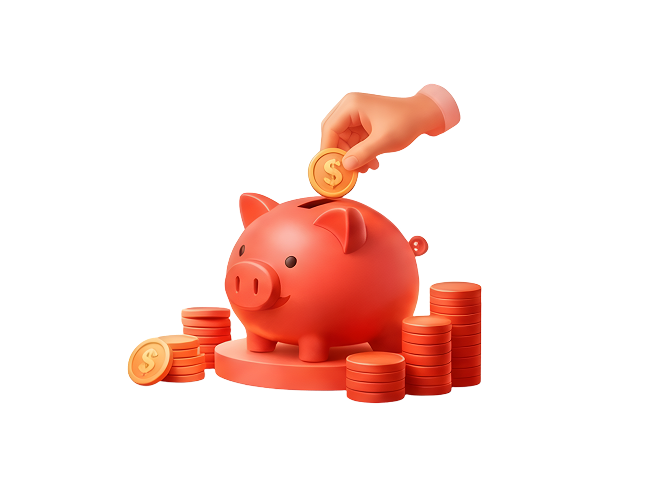 Heo tiết kiệm cho quỹ học tập